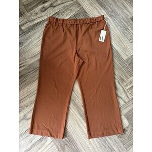 Worthington Women’s Ultra Stretch Ponte Pant in Tortoise Brown - Size XXL